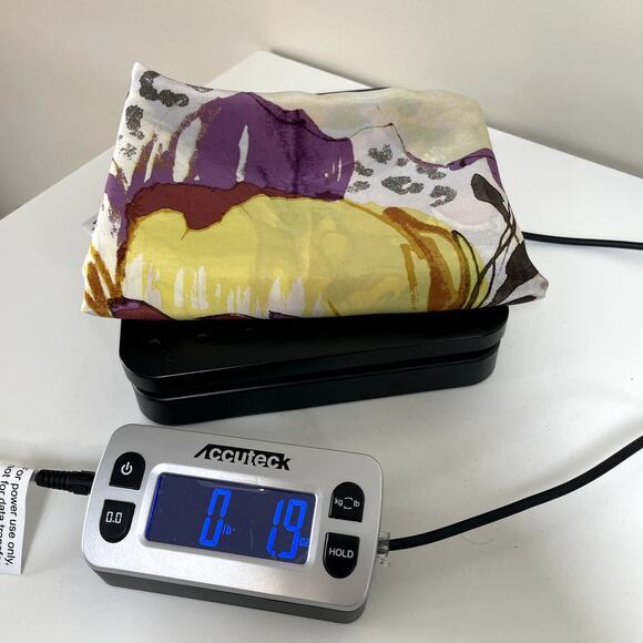 CHICO'S  Floral 100% Silk Scarf Luxury Celebration Cottage Boho Nonnacore - Picture 7 of 7